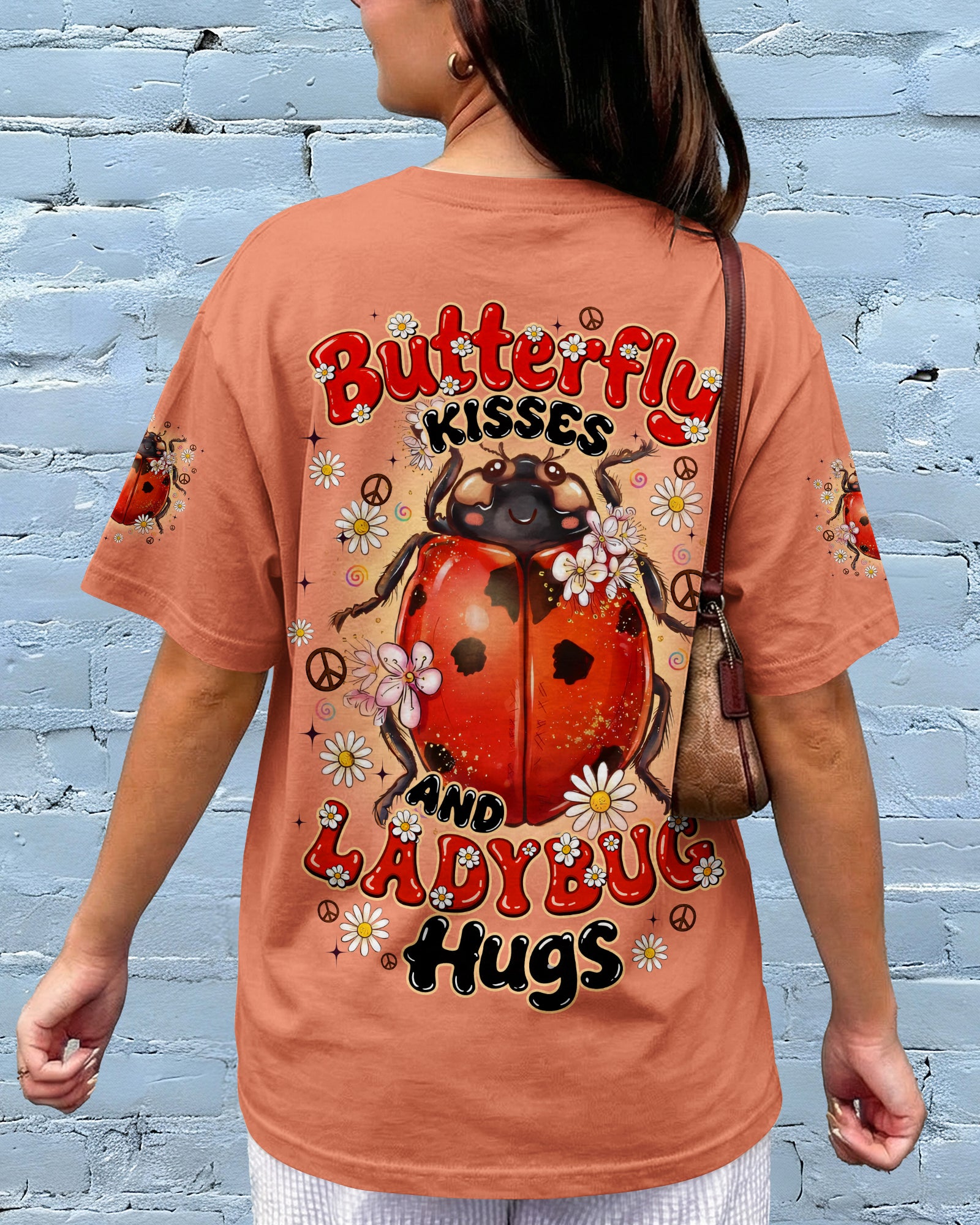 BUTTERFLY KISSES AND LADYBUG HUGS ALL OVER PRINT - TYQY0705262