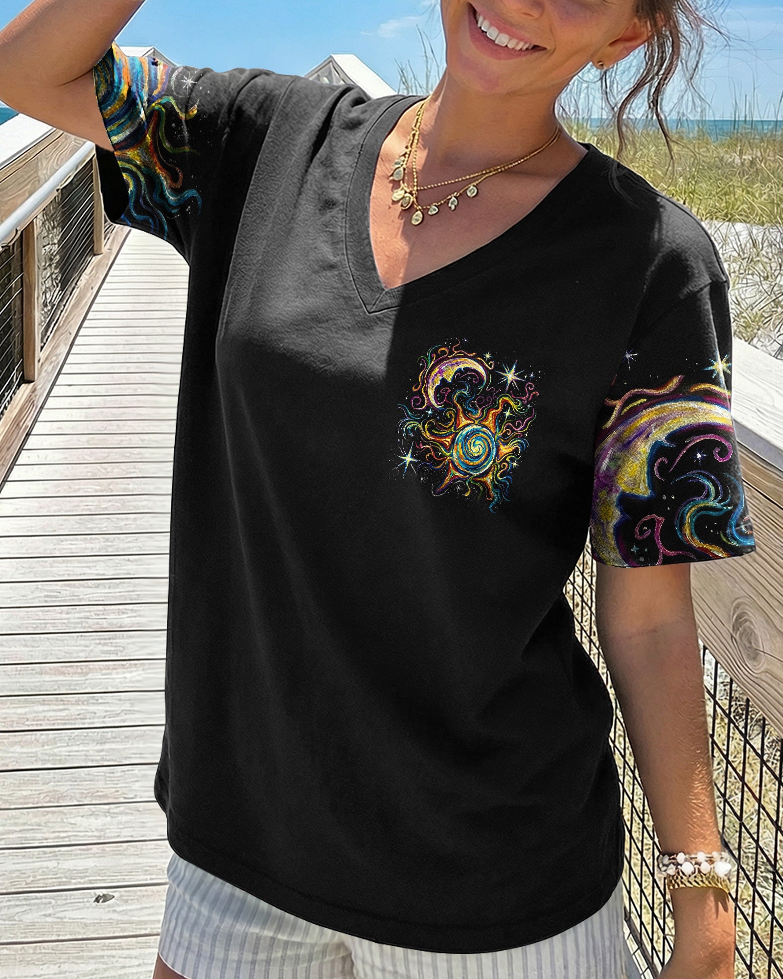 SUN AND MOON SWIRL ALL OVER PRINT - RI2603261