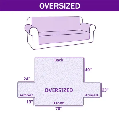 Holiday Glow Quilted Sofa Cover GFTOTP13796   