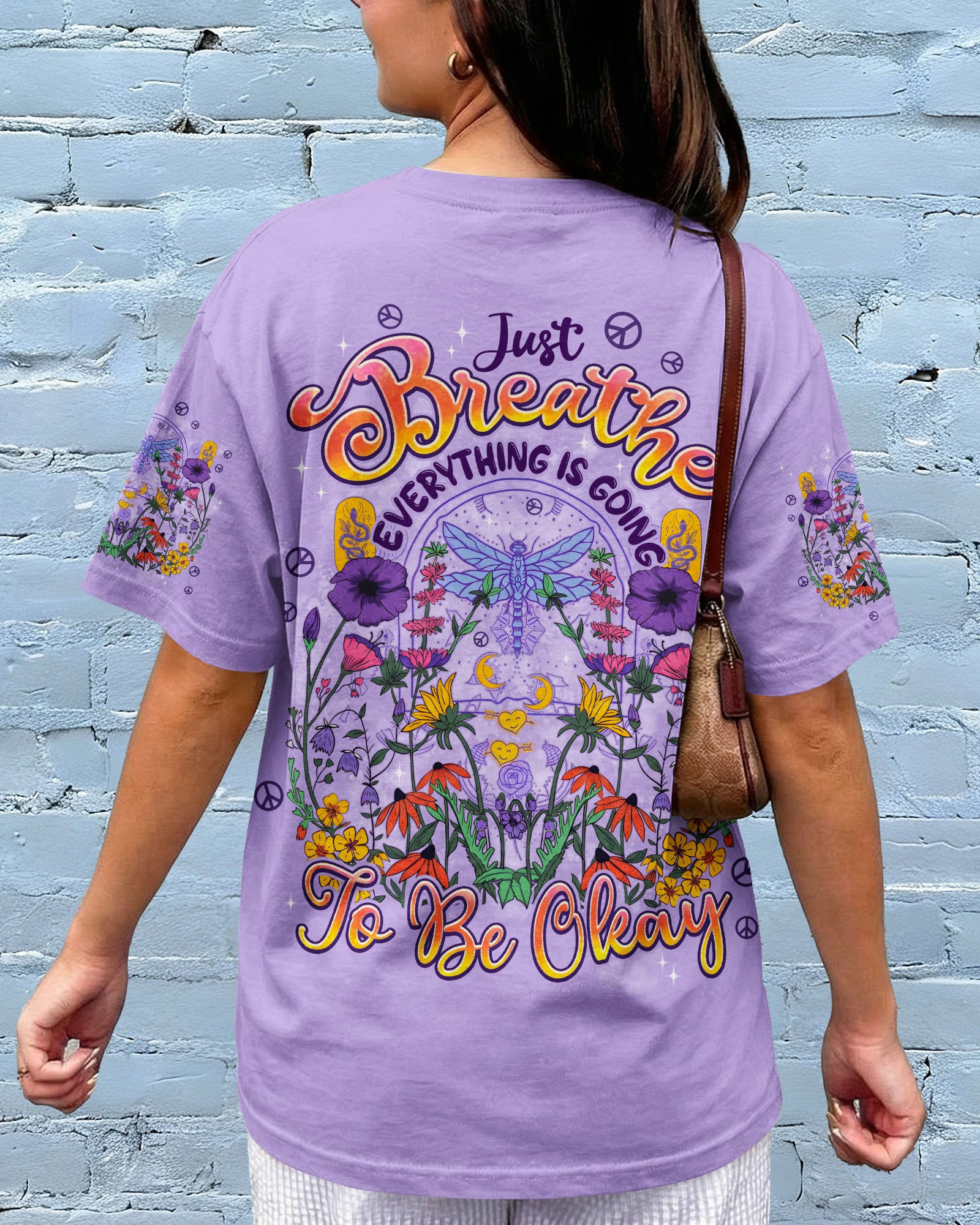 JUST BREATHE EVERYTHING IS GOING TO BE OKAY ALL OVER PRINT - TYPQ2204261