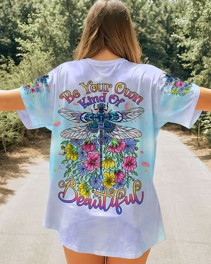 BE YOUR OWN KIND OF BEAUTIFUL DRAGONFLY ALL OVER PRINT - TLTW2607233