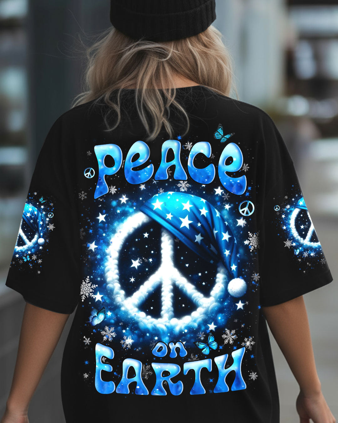 PEACE ON EARTH CHRISTMAS ALL OVER PRINT - YHHN0411251