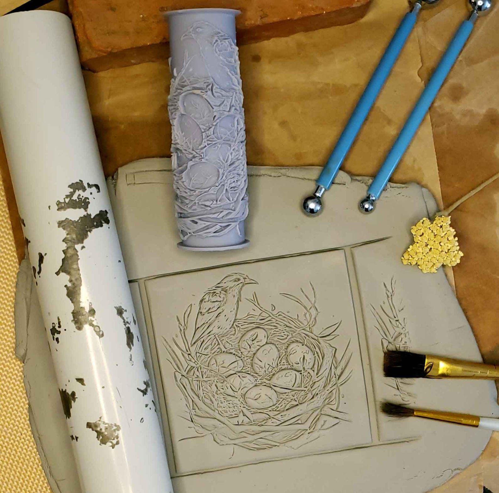 🔥LAST DAY 49% OFF - DIY Clay Pottery