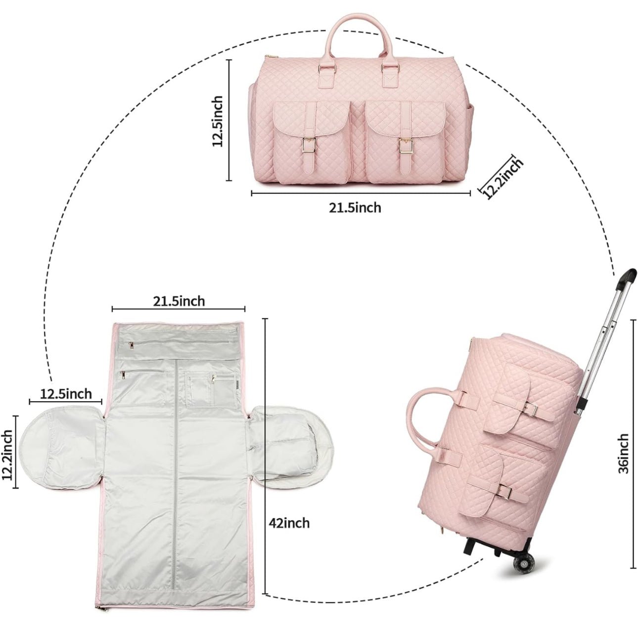 JetSet Luxurious Foldable Travel Tote(🔥Limited Time Free Shipping)