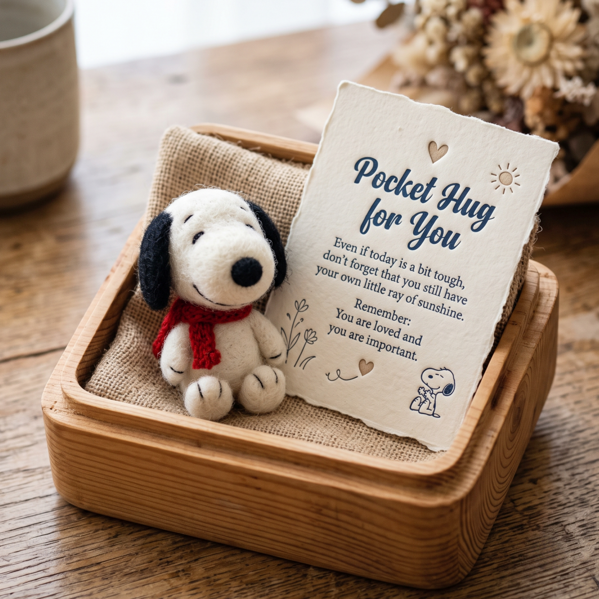 🐶❤️Spy Felt Pocket Hug Set