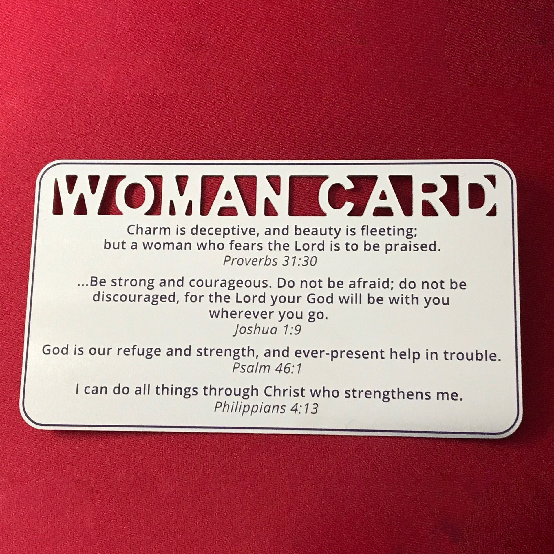 🔥LAST DAY 50% OFF - ✝️Men and Women Bible Verse Prayer Cards