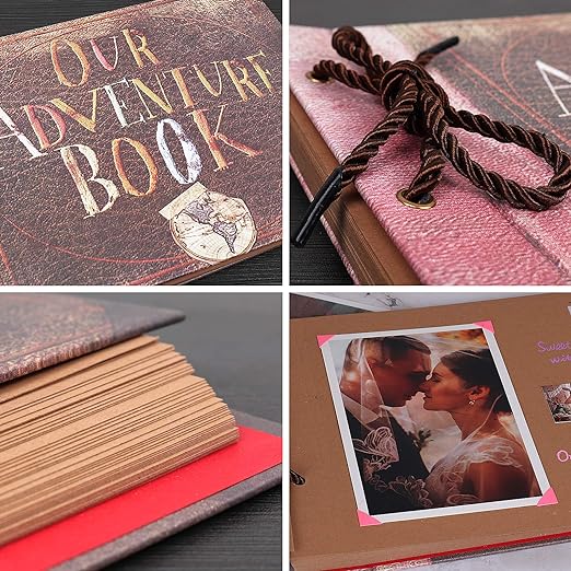 🔥LAST DAY 49% OFF - Vintage Adventure Travel Diary Photo Book Binder