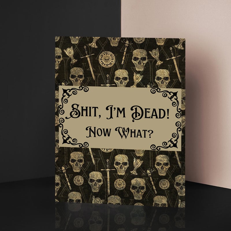 🎃 Halloween Gift: Sh*t, I’m Dead! End of Life Planner💀👍BEST SELLER