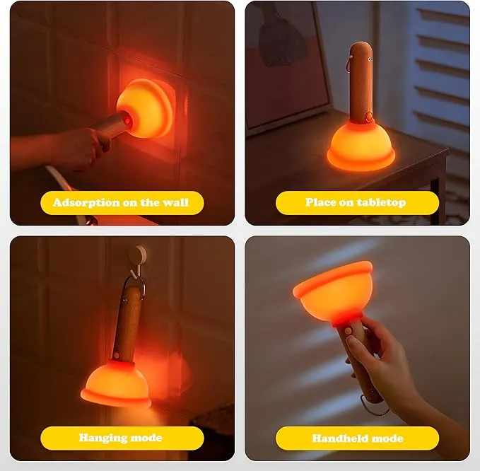 Economicalk🎄Christmas Sales 69% OFF-Plunger Night Light