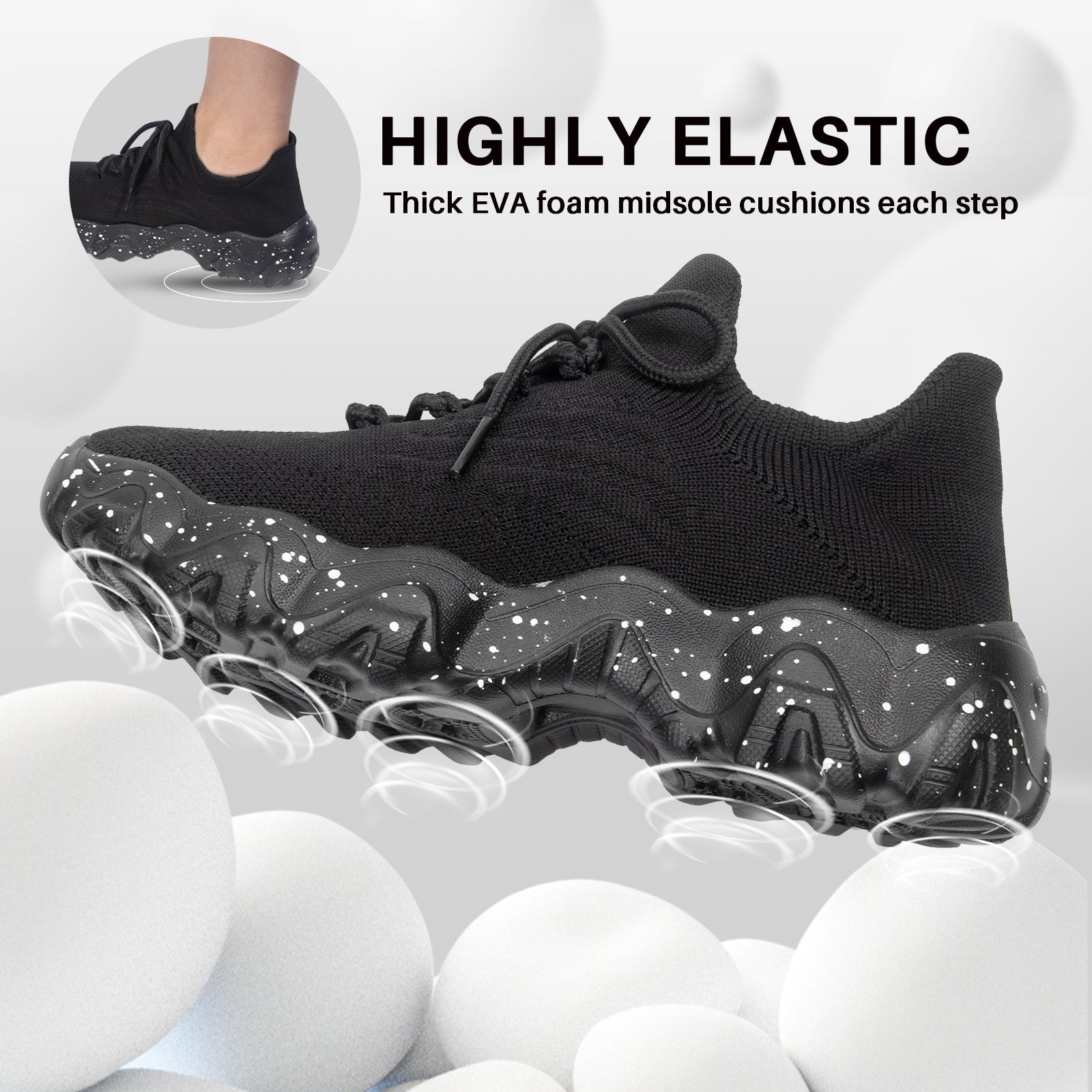 Women's Orthopedic Walking Shoes - All-Day Relief Comfort Shoes