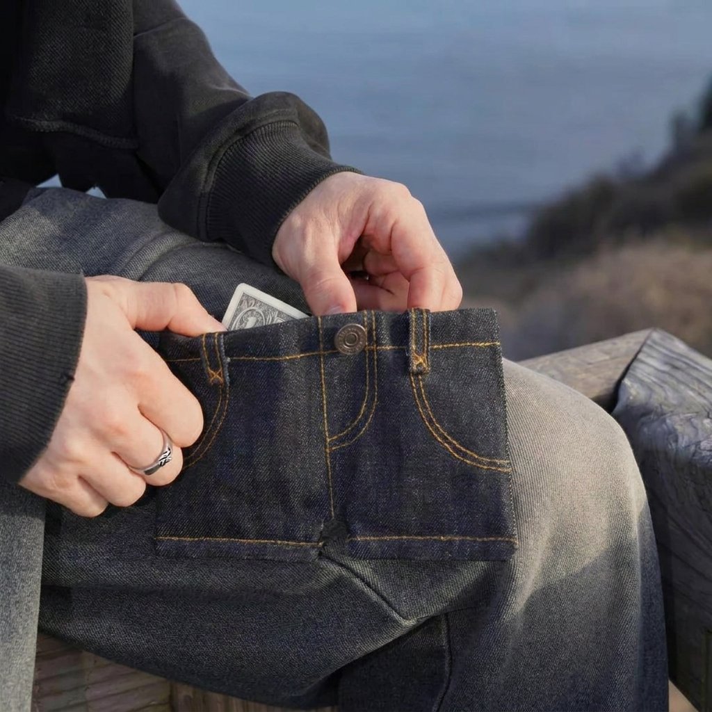 🔥Last Day 49% OFF - 🧵 My Handcrafted Denim Wallet