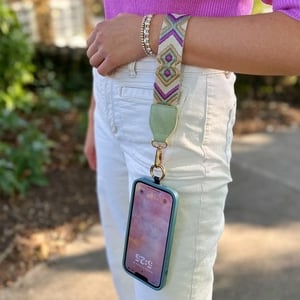🔥Last Day 49% OFF - Phone Strap with Zippered Pouch
