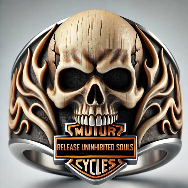 🔥Last day 49% off! - ☠️2025 New Style Gothic Skull Ring🎁BUY 2 FREE SHIPPING