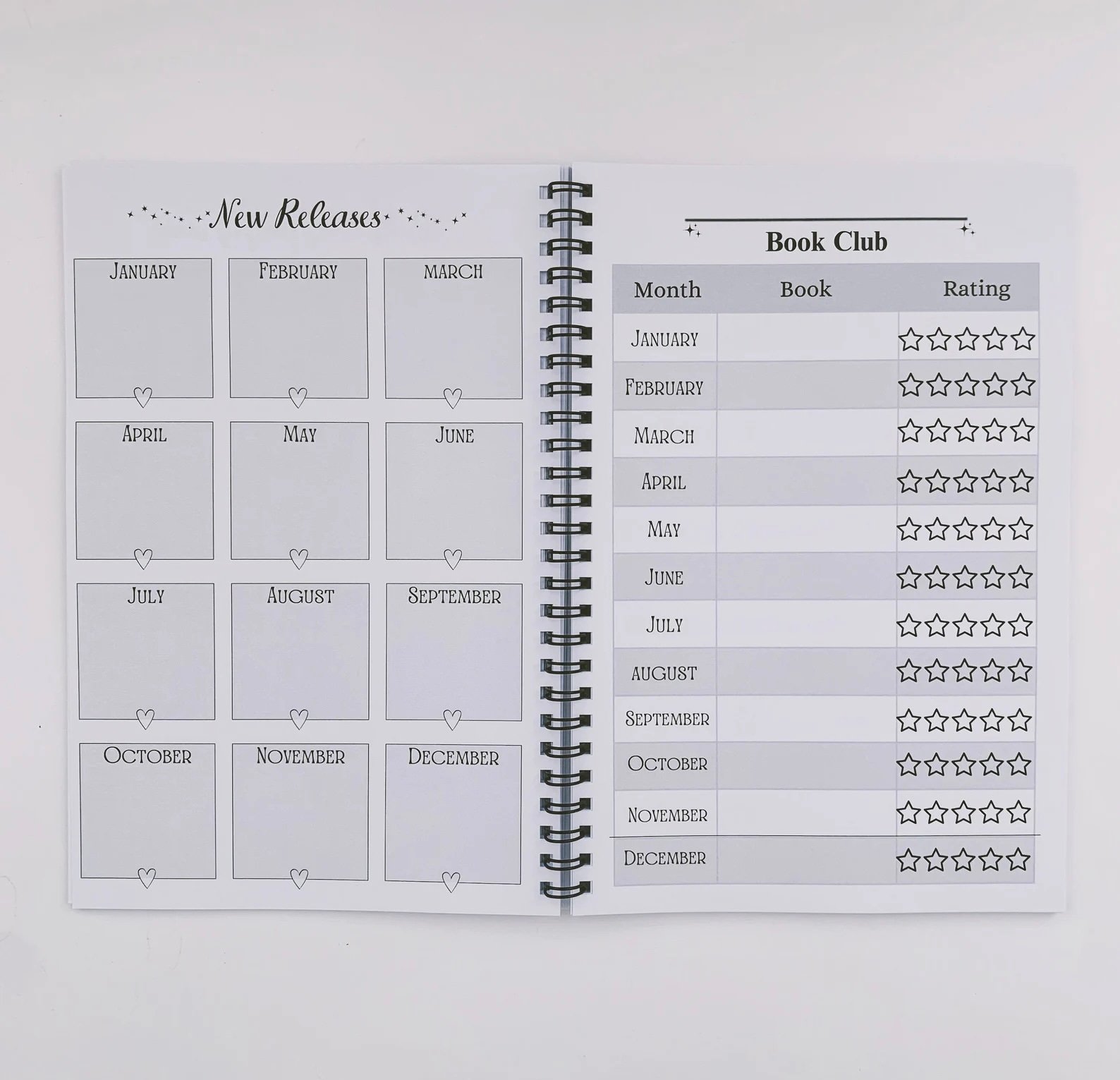 2025 Reading Journal l Stats & Challenges🎁BUY 2 FREE SHIPPING