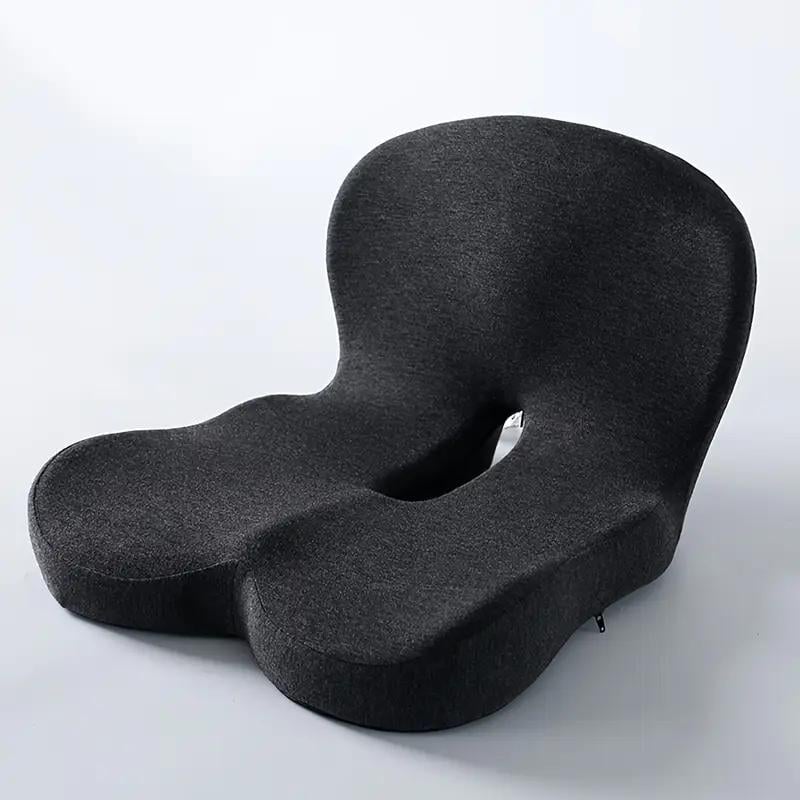 💥Non-Slip Memory Foam Seat Cushion – Prostate Pressure Relief, Sciatica Pain Relief, Breathable Mesh & Universal Fit for Car, Office & Wheelchair