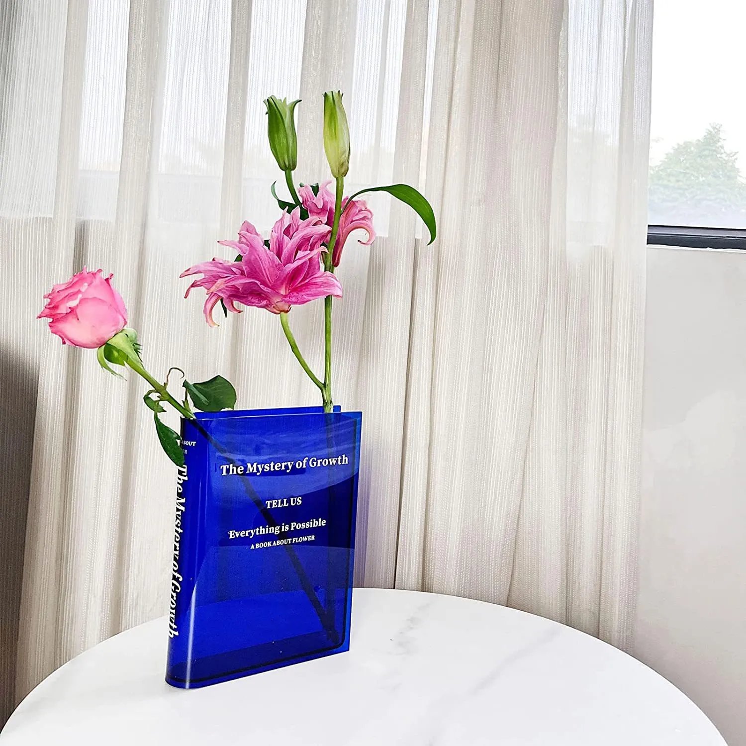 🔥LAST DAY 50% OFF - 📚💐💕Book Vase: Books About Flowers