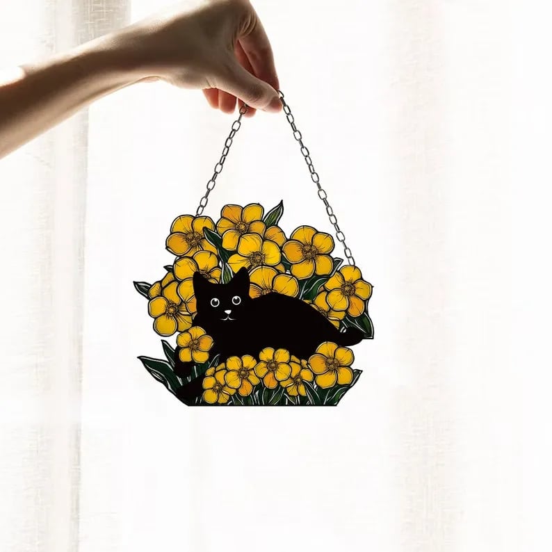 🔥LAST DAY 50% OFF - 💐 Art Flower Basket Pendant 🏡
