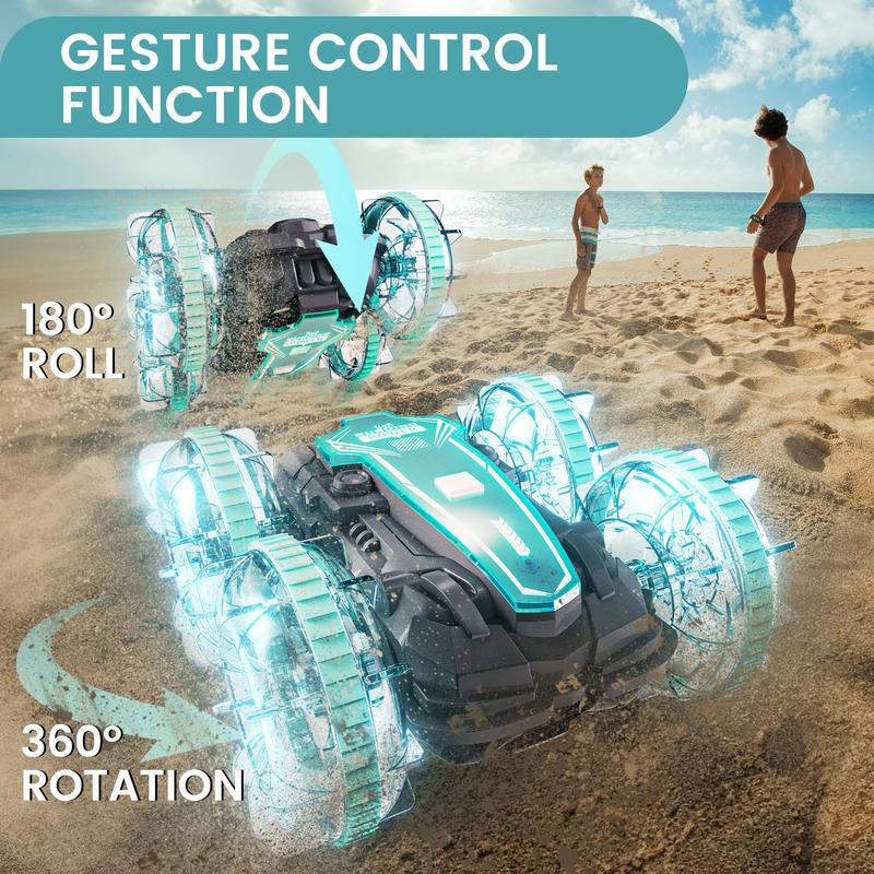 ⏰Historical Lowest Price: Save 49%-💥RC Car Boat, 2.4Ghz Gesture RC Car with 2 Remote Controls