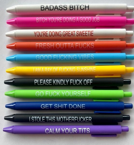 🌈Weekly Mood Ballpoint Pen Set (7 pcs)