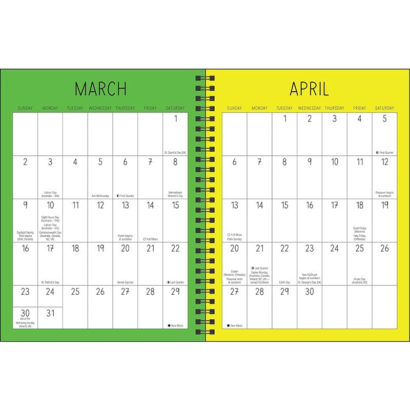 2025 Planner Engagement Calendar