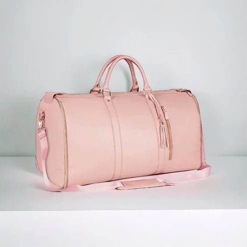 VoyageVault (Versatile Fashion Large PU Folding Suit Storage Bag for Women) – Last Day Sale Off 60%