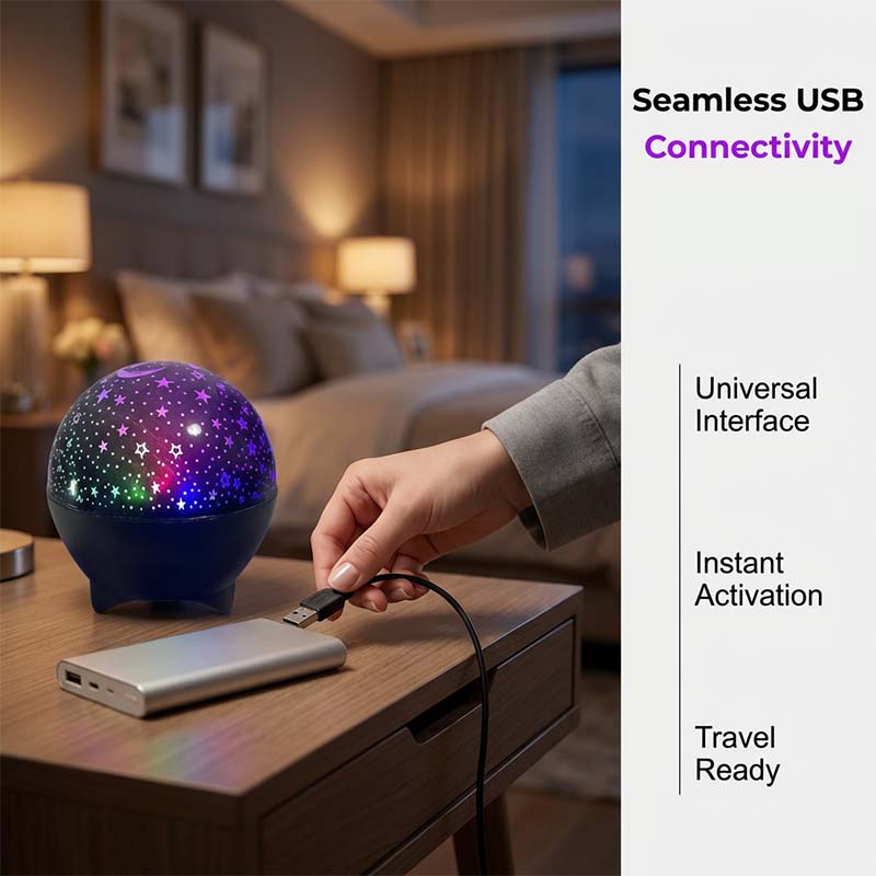 USB LED Galaxy Projector Night Light🌙