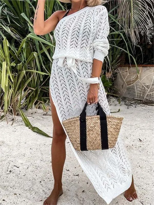 Women's Lover of The Sea Knit Crochet Cover-Up