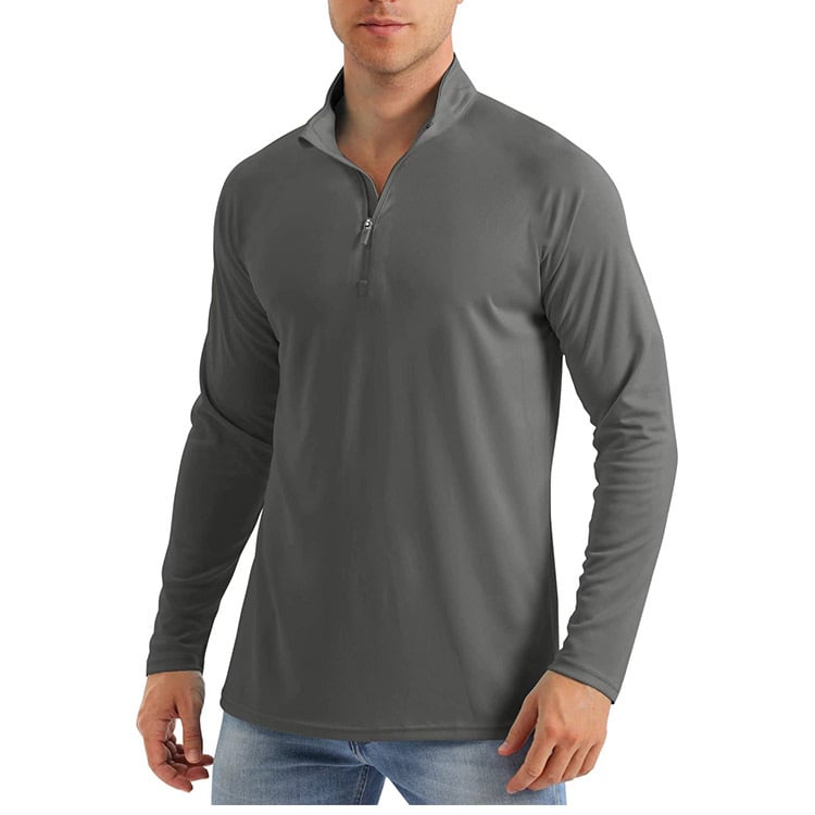🎁Last Day Promotion 49% OFF-🔥Men's 1/4 Zip Shirt UPF 50+ Quick Dry Lightweight Long Sleeve
