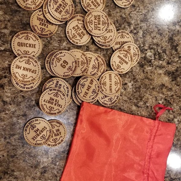 Bang Box Set, Naughty Activity Tokens For Couples
