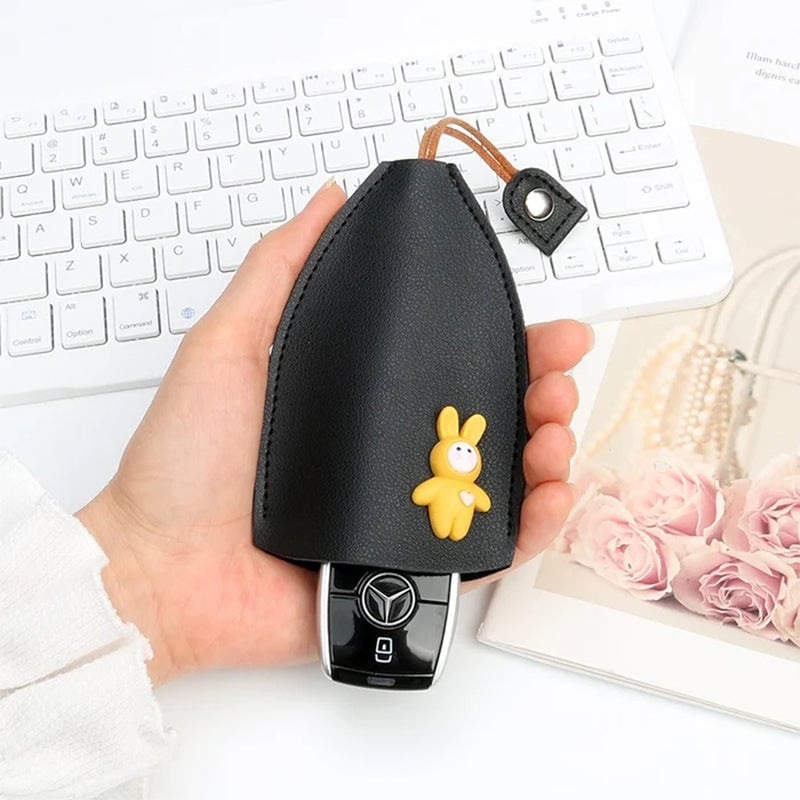🔥LAST DAY 50% OFF - 🐰✨Cute Fruits PU Leather Key Bag