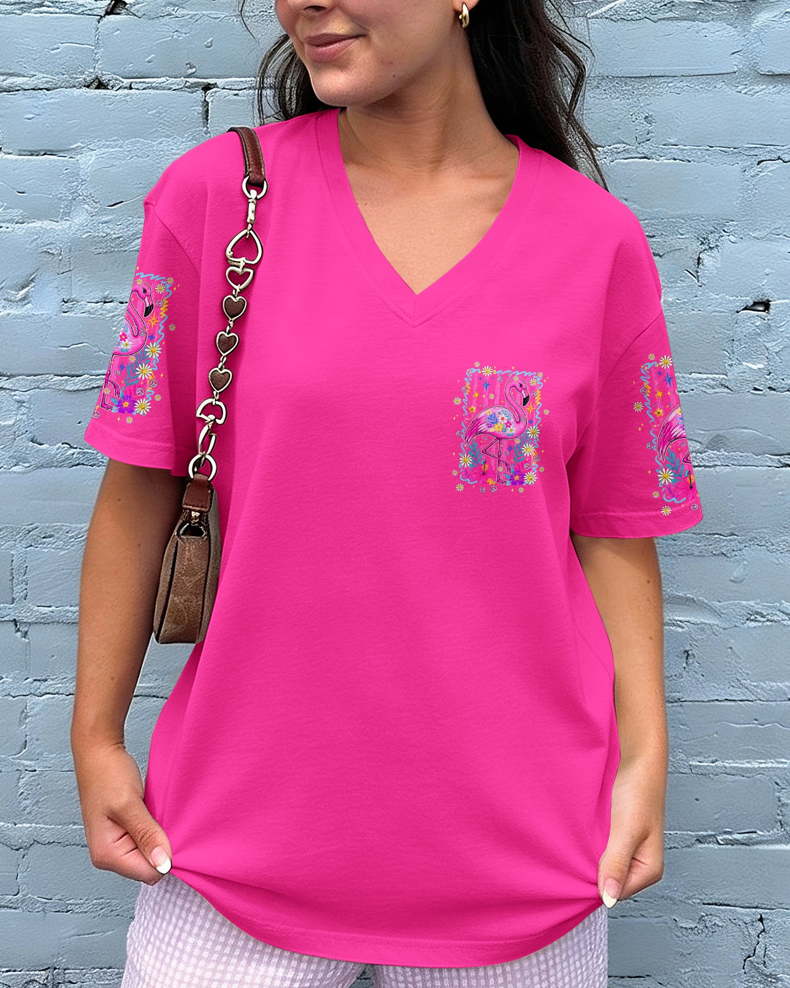 I'M FLOCKING FABULOUS FLAMINGO ALL OVER PRINT - TYPQ0107261