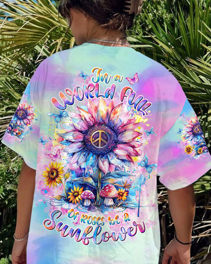 BE A SUNFLOWER ALL OVER PRINT - TLTW0803345