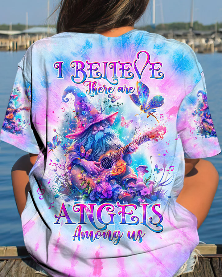 I BELIEVE THERE ARE ANGELS AMONG US GNOME ALL OVER PRINT - TLTW0407244