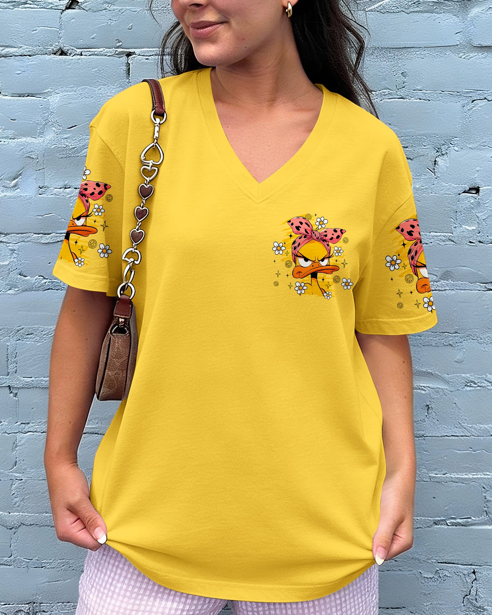APPARENTLY I HAVE AN ATTITUDE WHO KNEW DUCK ALL OVER PRINT - TLTW0403261