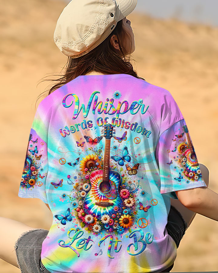 WHISPER WORDS OF WISDOM TIE DYE GUITAR ALL OVER PRINT - TLTW2911232