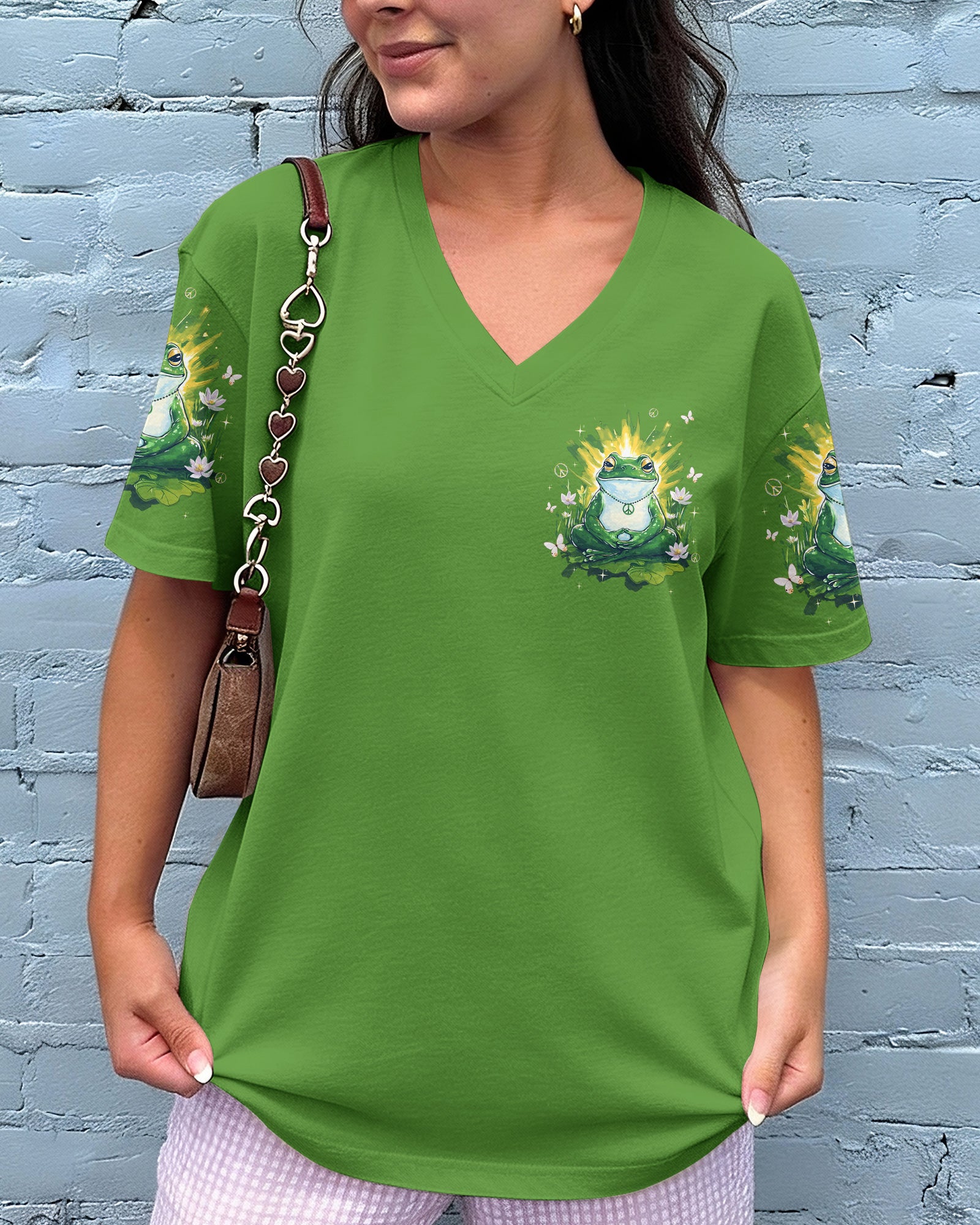 JUST BREATHE FROG  ALL OVER PRINT - TLTW2403261