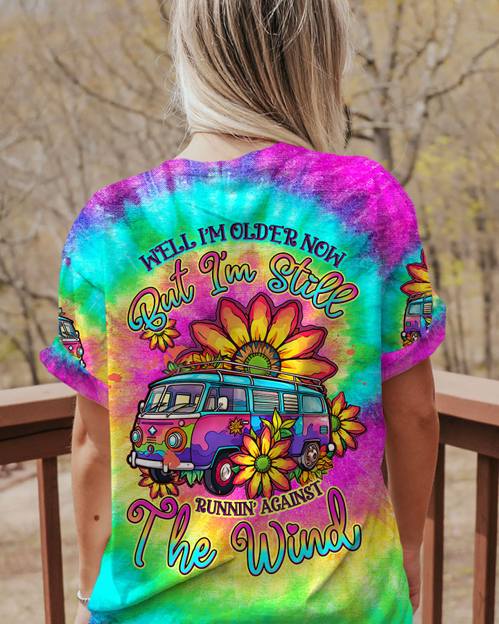 RUNNING AGAINST THE WIND TIE DYE ALL OVER PRINT - TLTW1606233