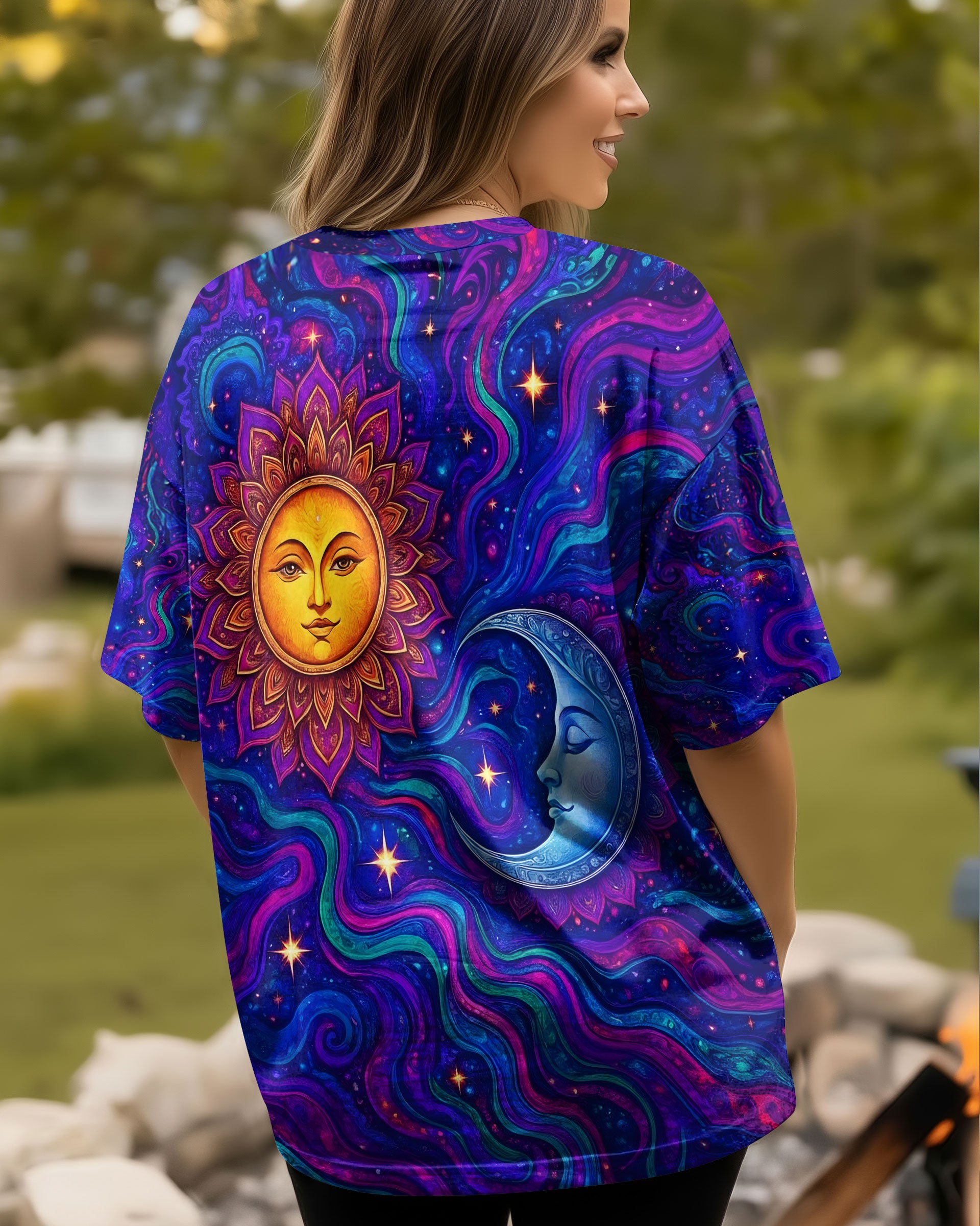 SUN AND MOON  GALAXY ALL OVER PRINT - TLTW2811252