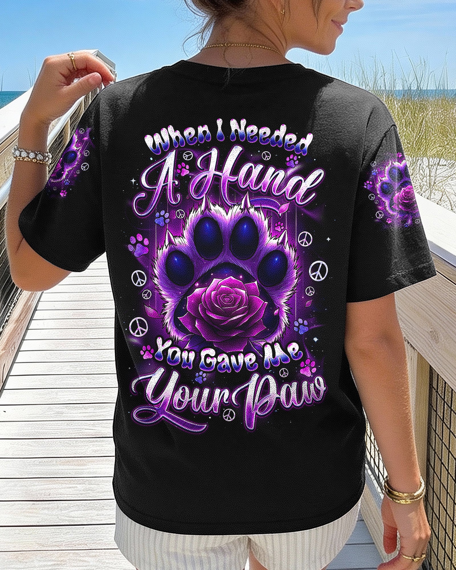 YOU GAVE ME YOUR PAW ALL OVER PRINT - TYQY0303261