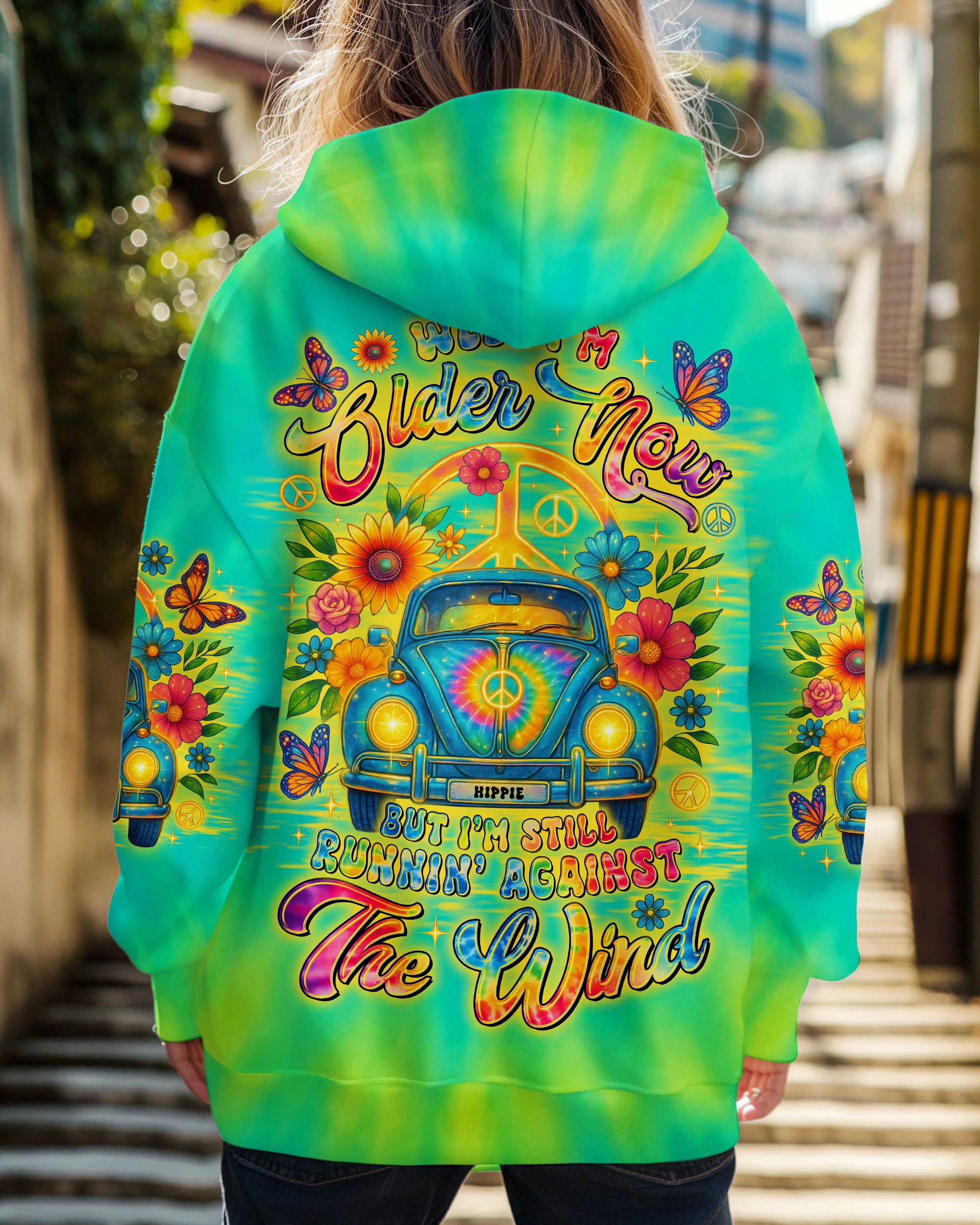 RUNNING AGAINST THE WIND TIE DYE ALL OVER PRINT - TLTR2506251
