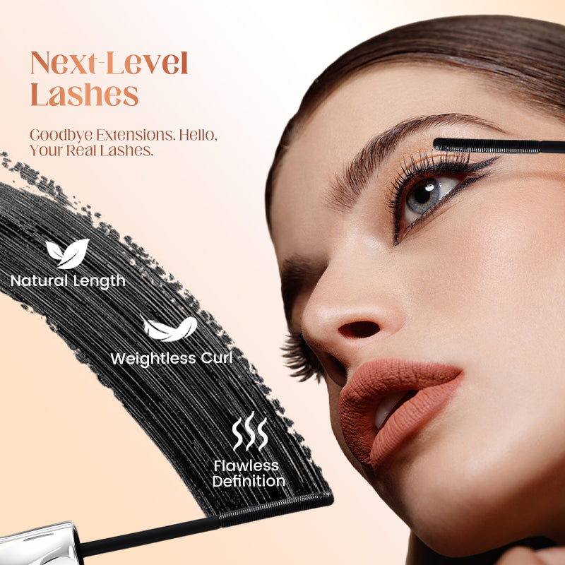 ✨LAST DAY BUY 1 GET 1 FREE!!✨Ultimate Waterproof & Sweatproof Lengthening & Curling Mascara