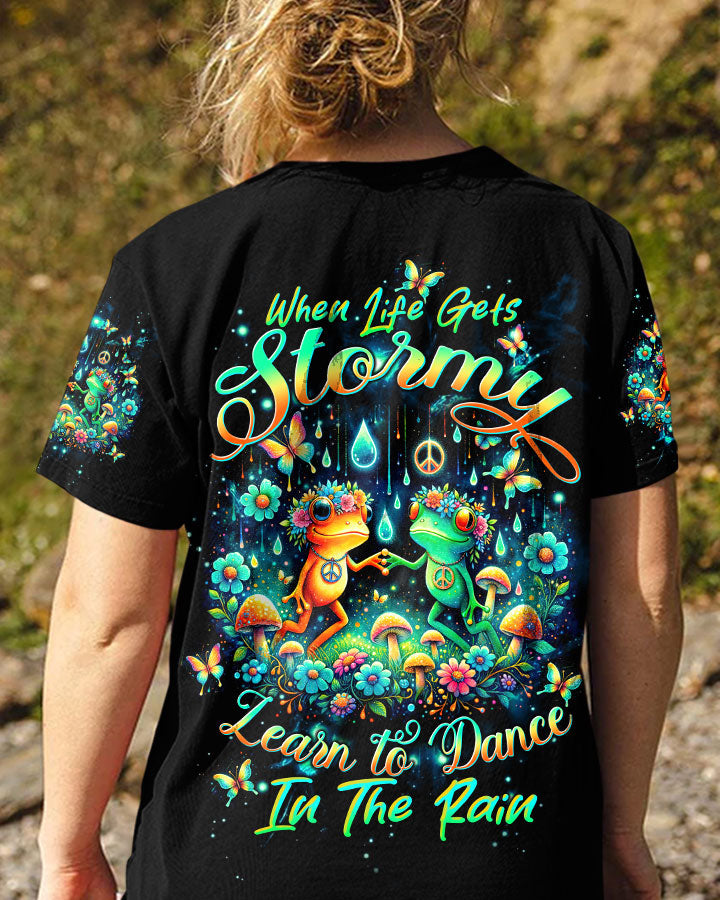 DANCE IN THE RAIN FROG ALL OVER PRINT - TLTW1401242