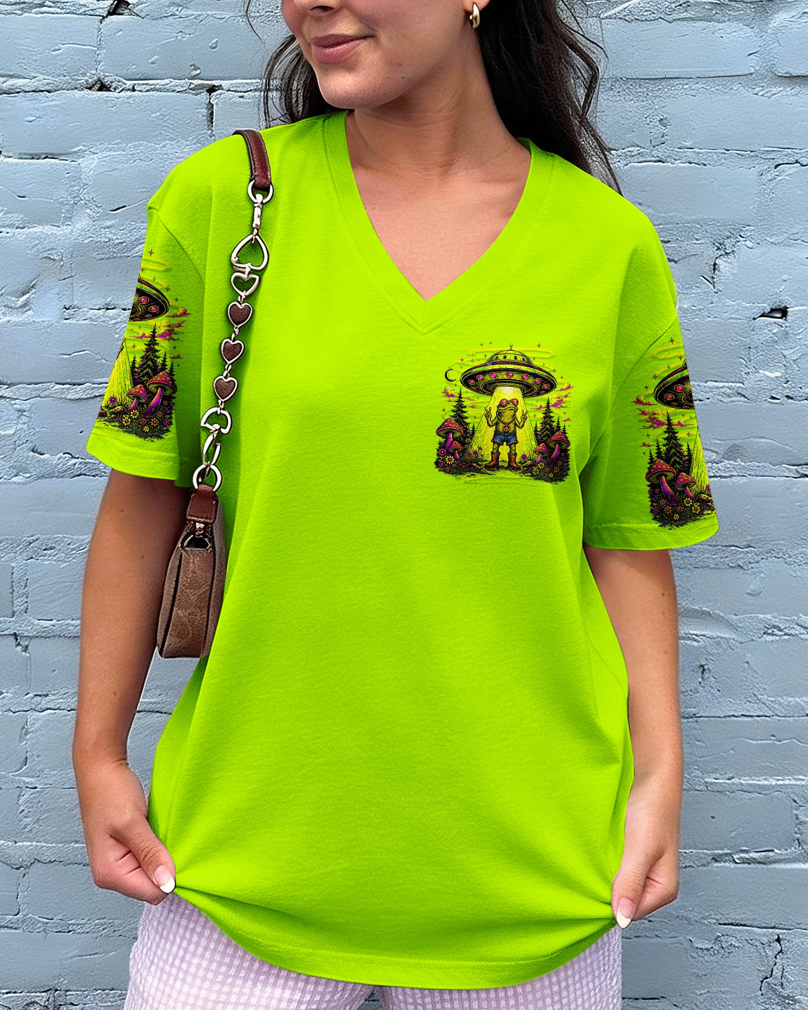 GOTTA GO VIBES ARE OFF FROG ALL OVER PRINT - TLNT1906261
