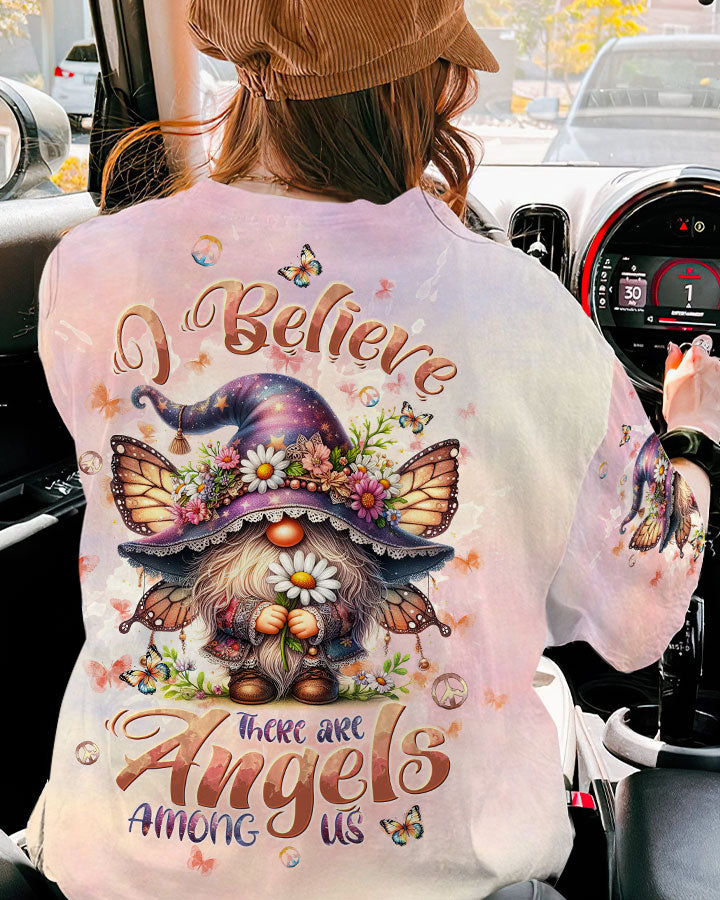 I BELIEVE THERE ARE ANGELS AMONG US GNOME ALL OVER PRINT - TLTW1604243