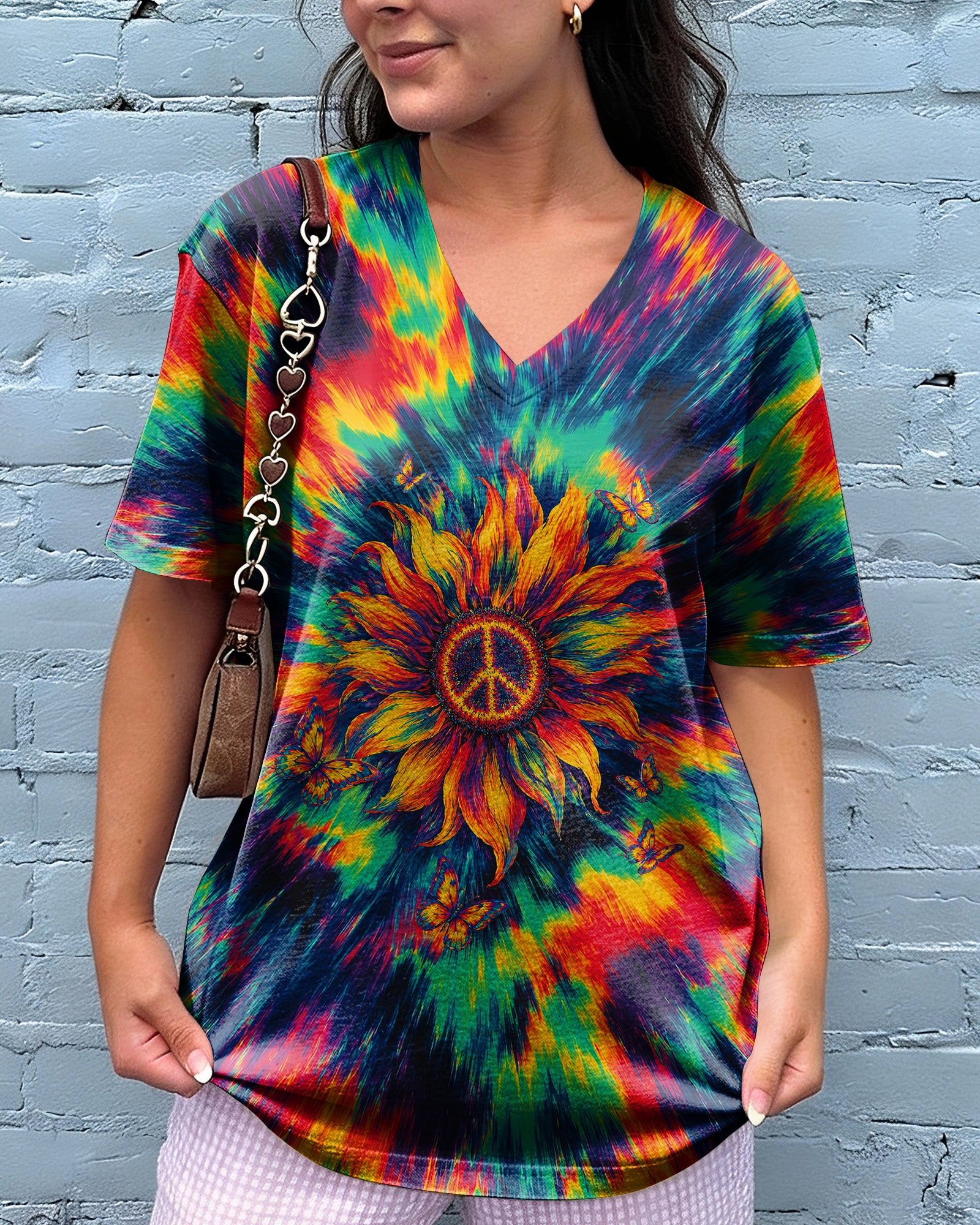 HIPPIE SOUL SUNFLOWER ALL OVER PRINT   - TLNT0206262