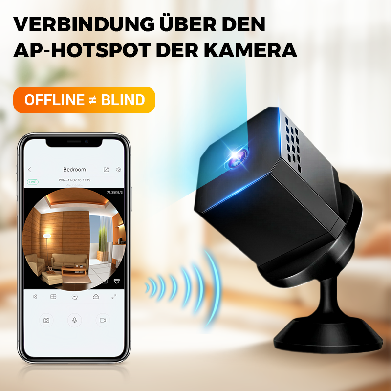 💥Wireless high-resolution night vision surveillance camera🎥🚨