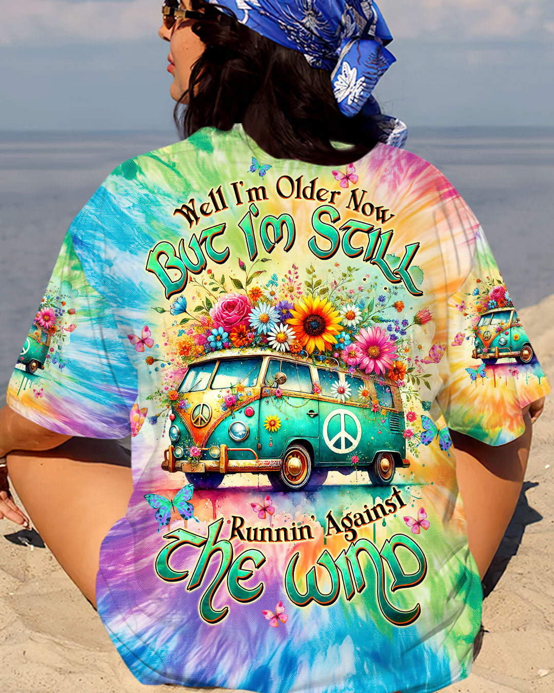 RUNNING AGAINST THE WIND BUS TIE DYE ALL OVER PRINT - TLTW1703255