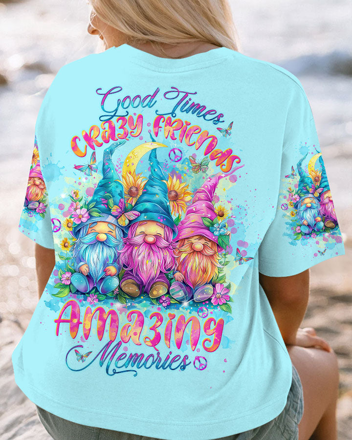 GOOD TIMES CRAZY FRIEND GNOME ALL OVER PRINT - TLTW1303245
