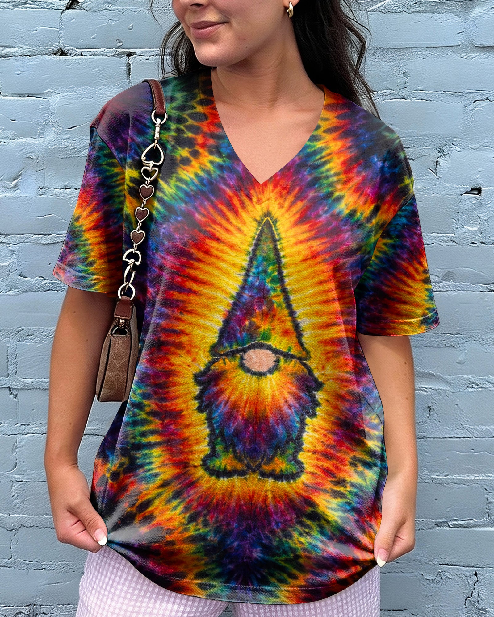 GNOME HIPPIE SWIRL ALL OVER PRINT - TLHG1604264