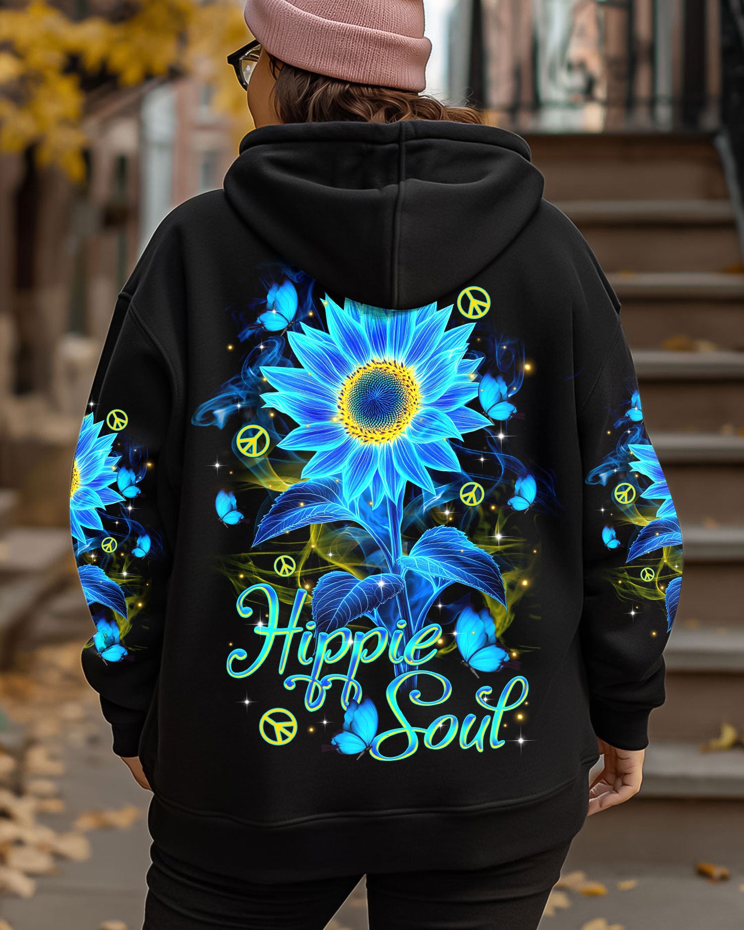 HIPPIE SOUL SUNFLOWER ALL OVER PRINT  - TLTR2802253